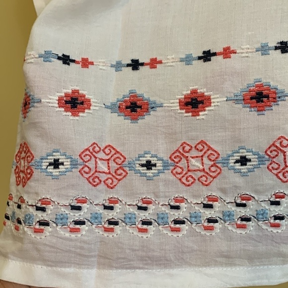 Guadalupe Design | NWT Gracie Viscose Embroidered Kaftan Beach Coverup Dress OS - Picture 5 of 17